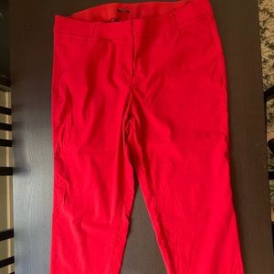 Lane Bryant Allie pants Red size 22R